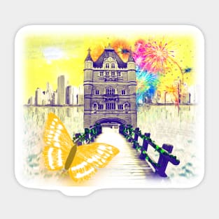 London Bridge Tower Sticker